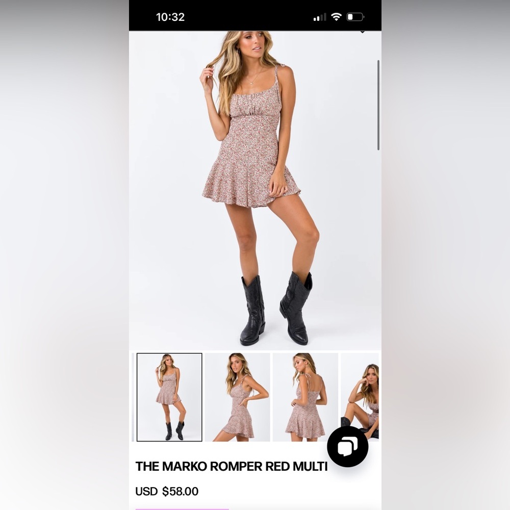 Princess Polly Romper